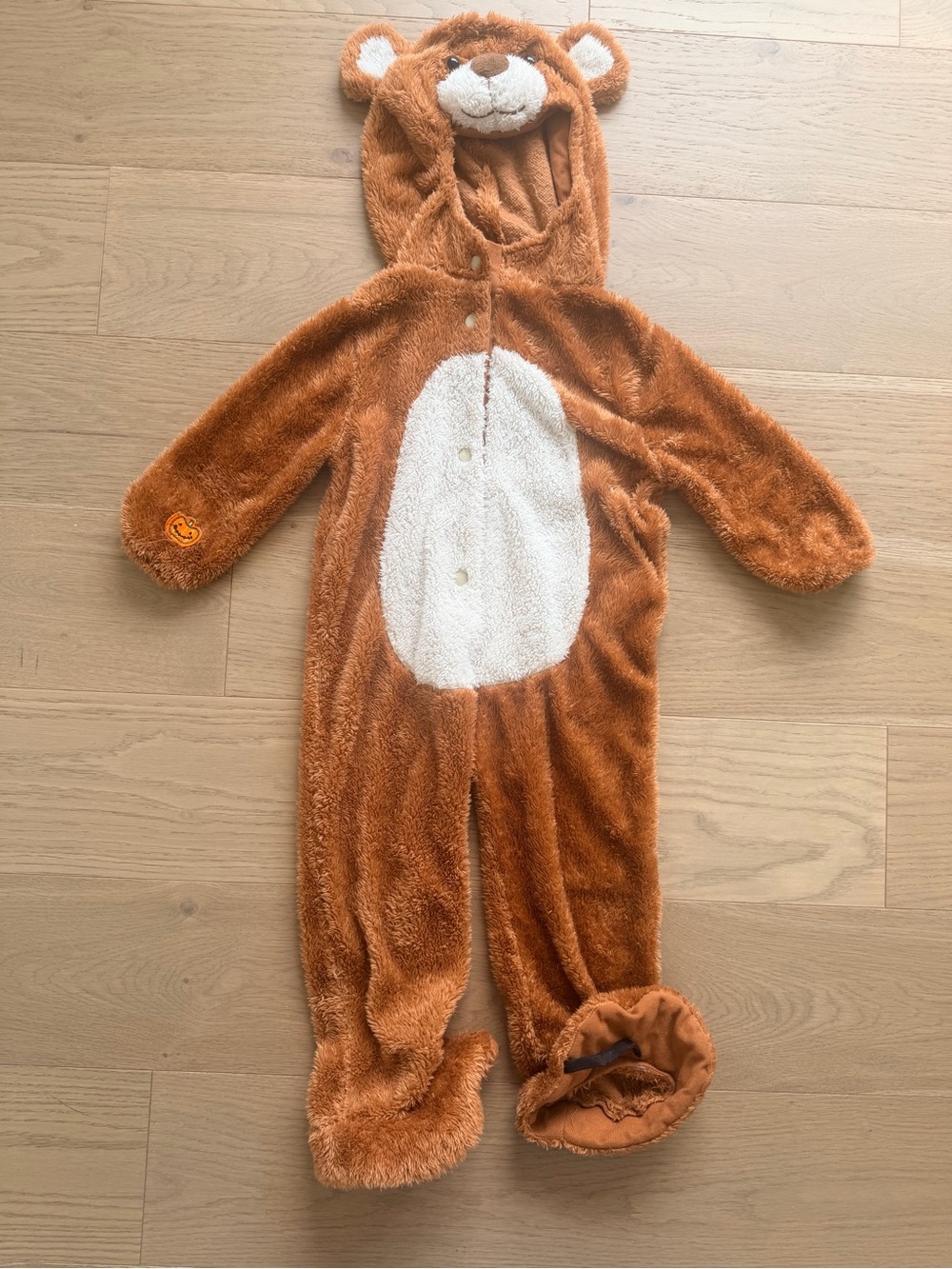 Kids Plush Bear One-Piece costume Jumpsuit 3T 4T